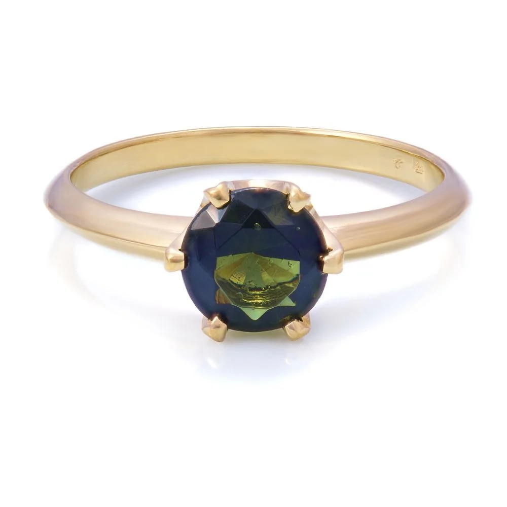 Prsten žlutý turmalín 1,005ct z100143